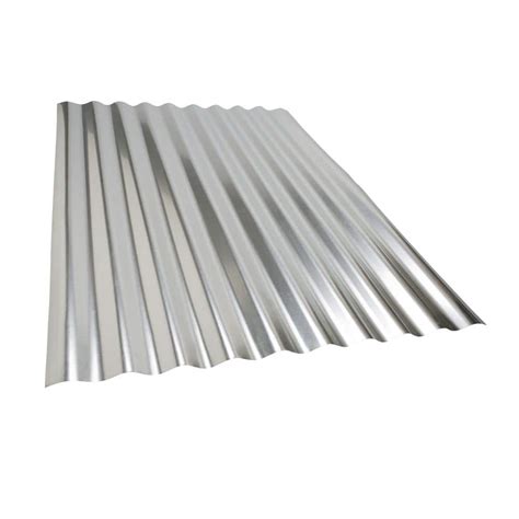 home depot galvanized metal sheets